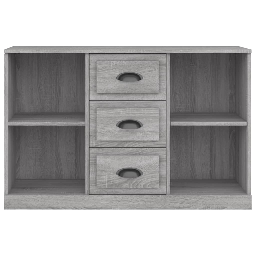 vidaXL Sideboard Grey Sonoma 104.5x35.5x67.5 cm Engineered Wood