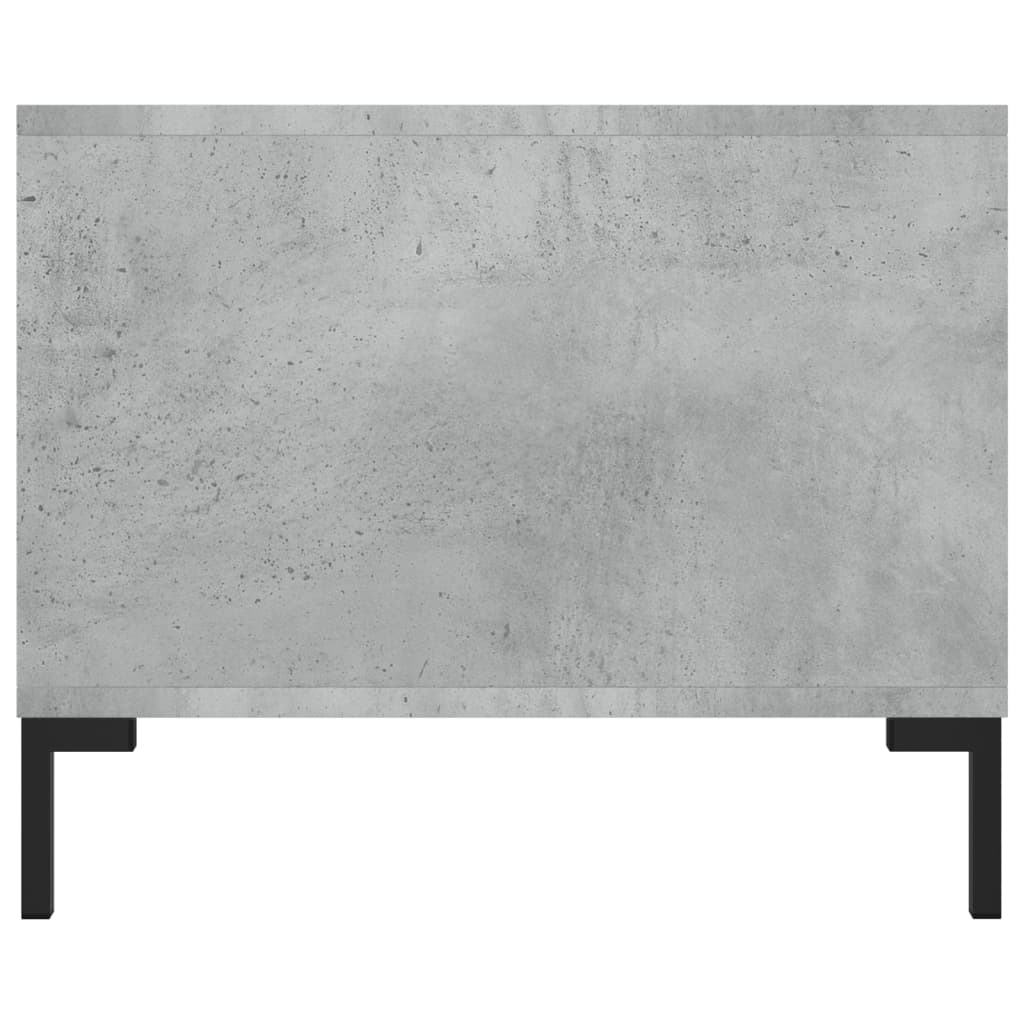 vidaXL Coffee Table Concrete Grey 102x50x40 cm Engineered Wood