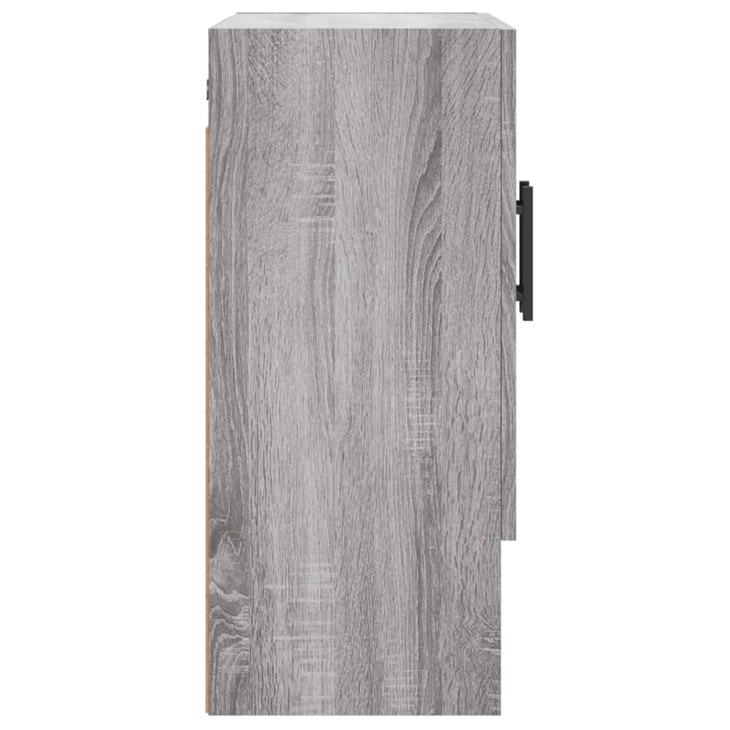 vidaXL Wall Cabinet Grey Sonoma 60x31x70 cm Engineered Wood