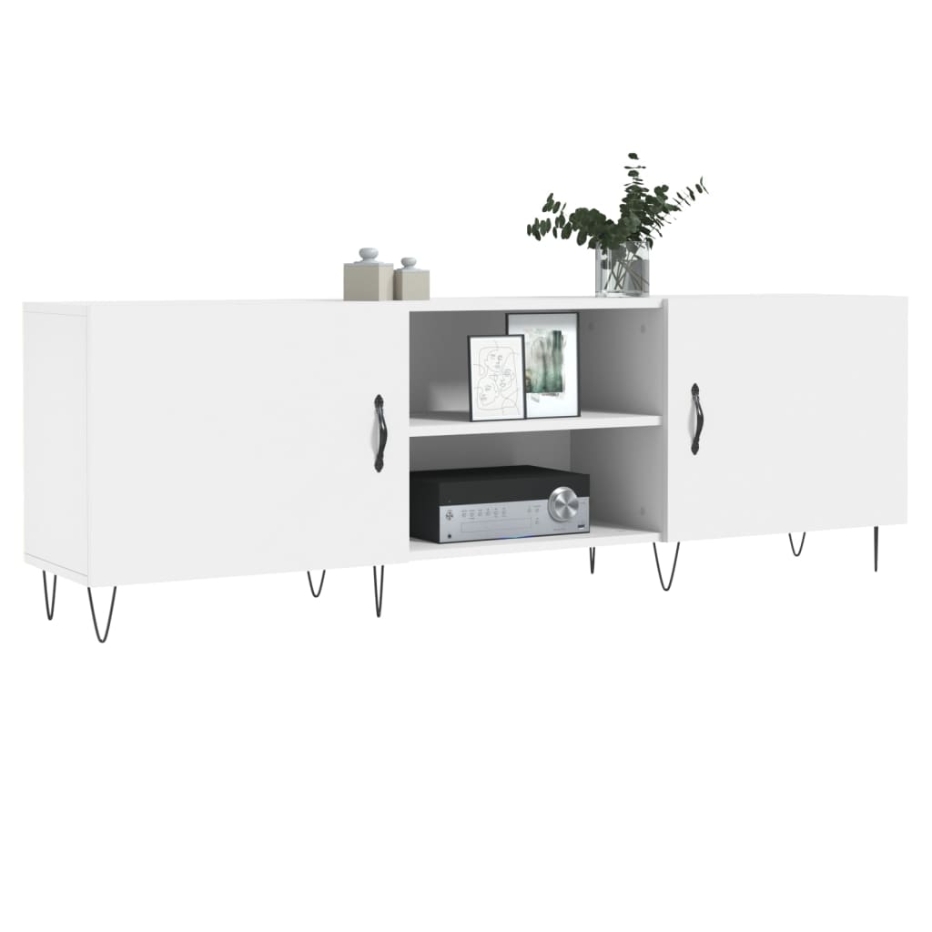 vidaXL TV Cabinet White 150x30x50 cm Engineered Wood