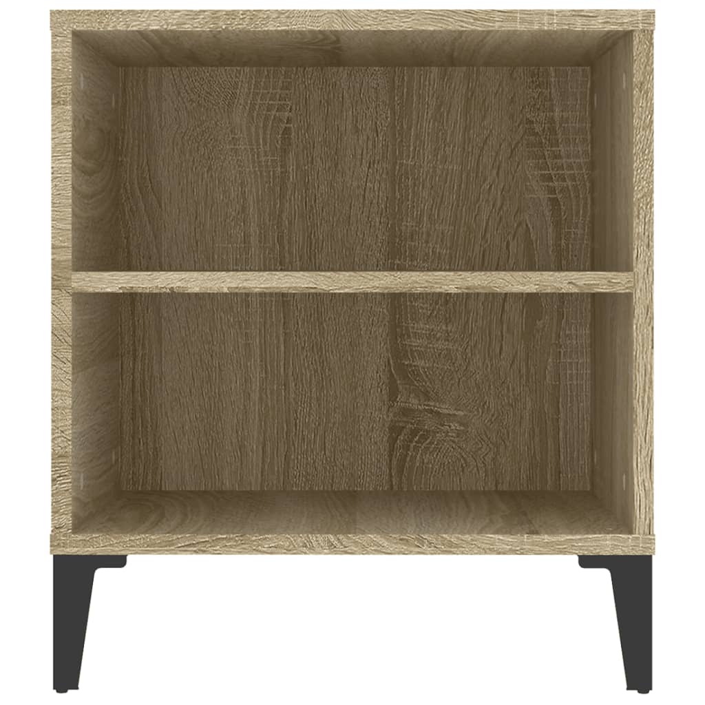 vidaXL TV Cabinet Sonoma Oak 102x44.5x50 cm Engineered Wood