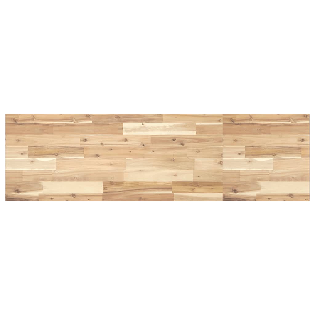 vidaXL Table Top 120x40x2 cm Rectangular Solid Wood Acacia