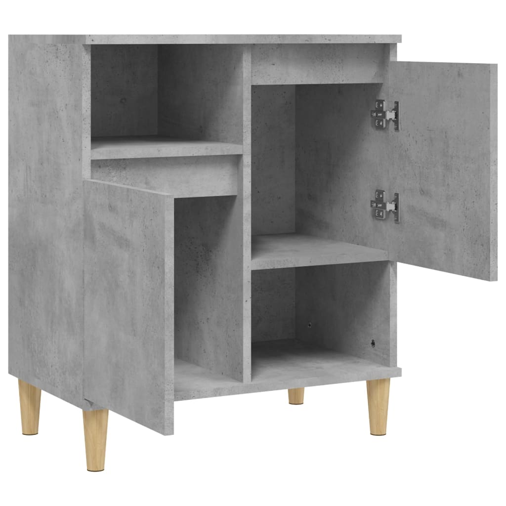 vidaXL Sideboard Concrete Grey 60x35x70 cm Engineered Wood