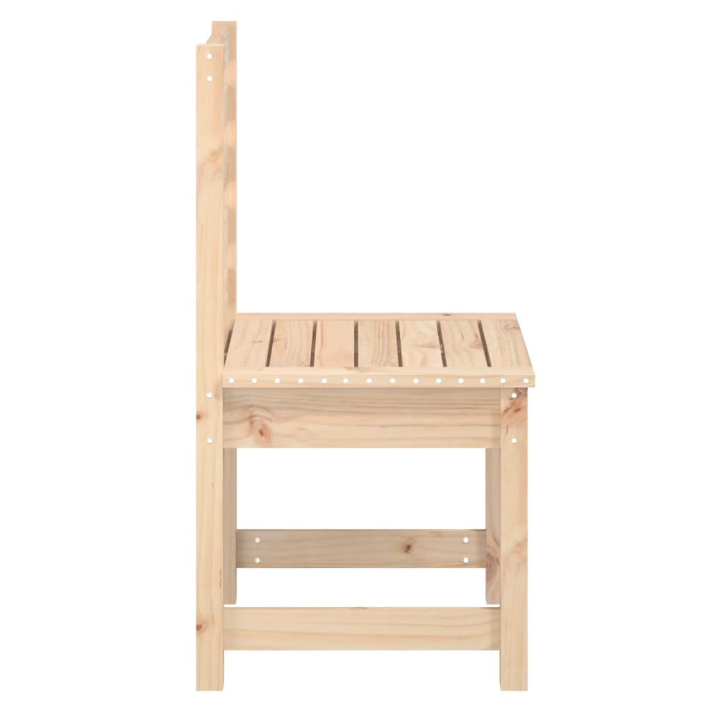 vidaXL Garden Chairs 2 pcs 50x48x91.5 cm Solid Wood Pine